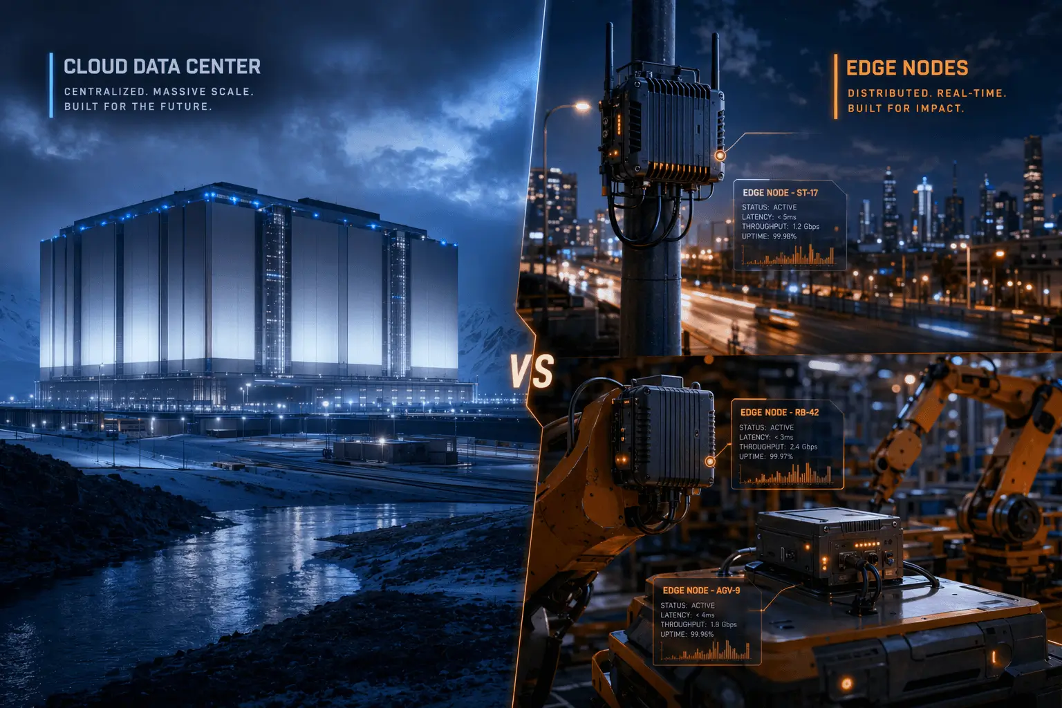 Edge Computing vs. Cloud Computing: A Strategic Shift